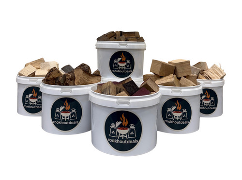 Rookchunks Proefpakket Alle Soorten - 6x1 kg